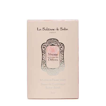 Сахарный гоммаж для тела с ароматом Роза