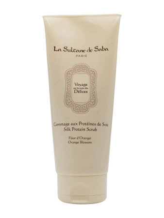 Гоммаж Протеины шёлка с ароматом Апельсиновые цветы