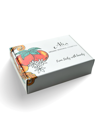 Подарочный набор для волос (свеча Мандарин/Ваниль)