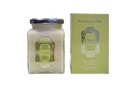 Масло Карите для лица, тела, волос "Зеленый чай/Имбирь"