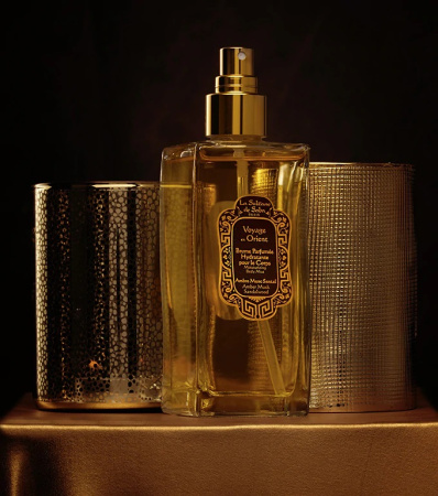 Парфюмерный лосьон-спрей для тела Амбра/Мускус/Сантал