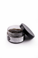 Марокканское черное мыло с эфирным маслом эвкалипта и витамином Е для лица, тела, 200г